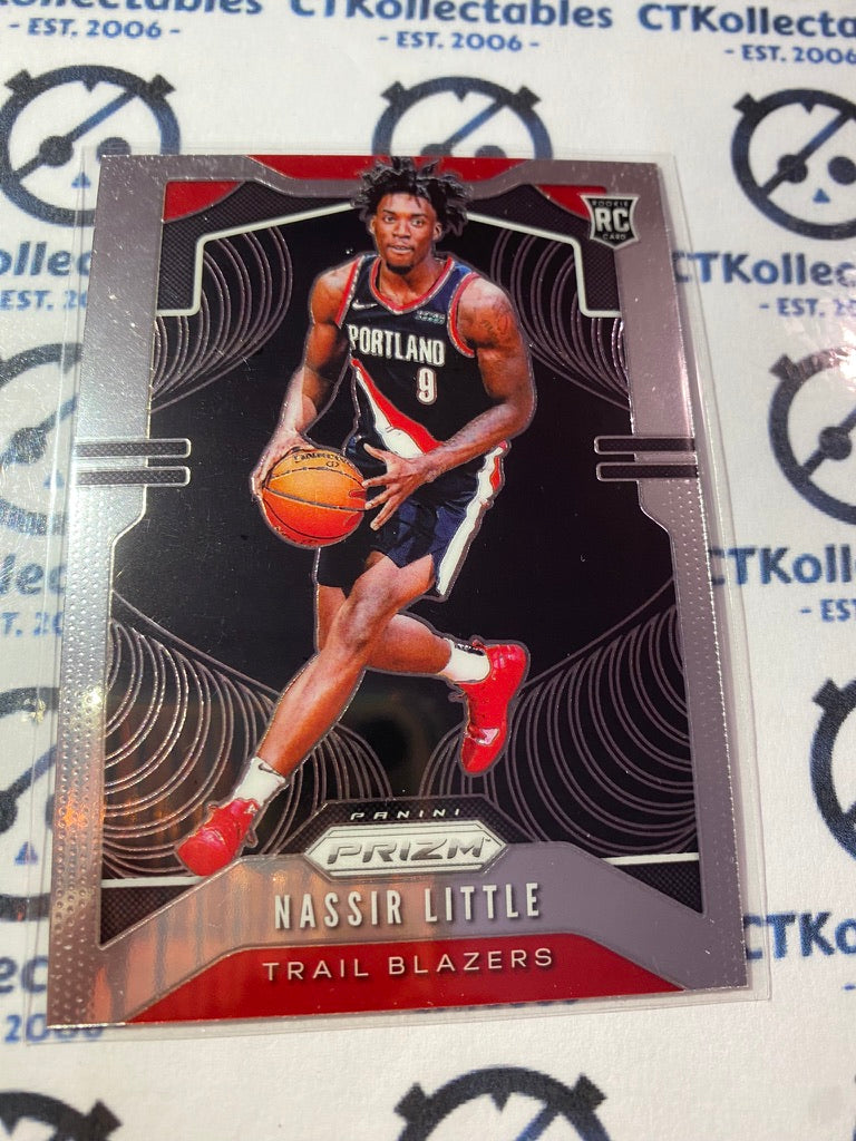 2019-20 Panini NBA Prizm Nassir Little Rookie Card RC #269 Portland