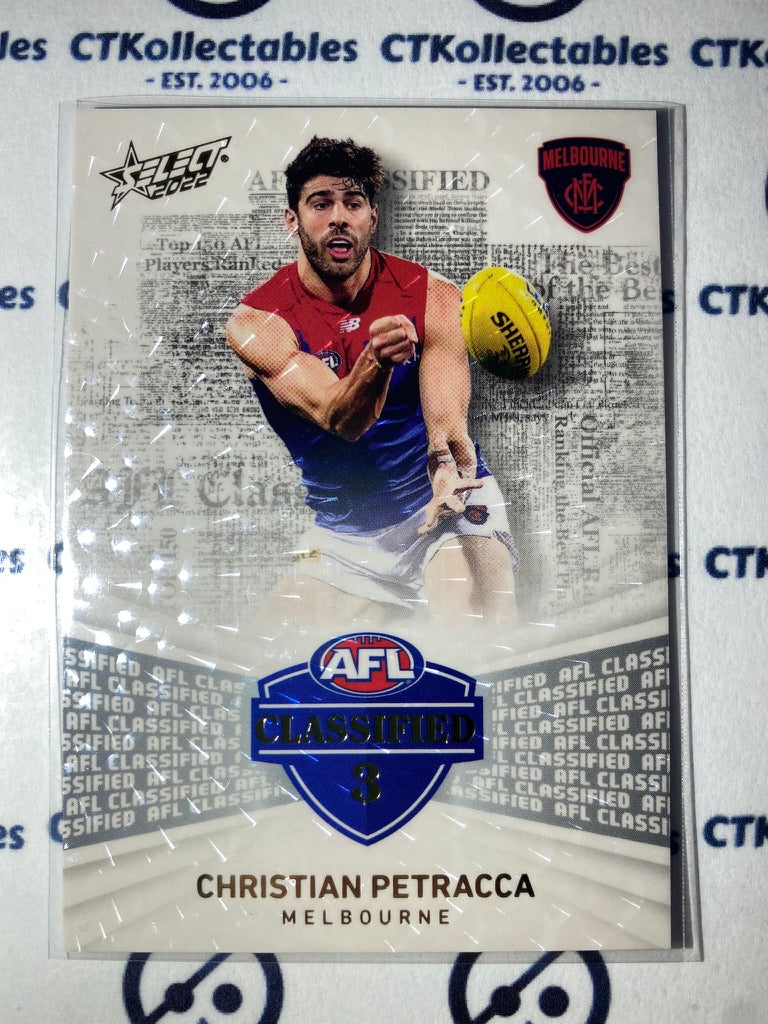 2022 AFL Footy Stars Classified - Christian Petracca AC3 #262/270
