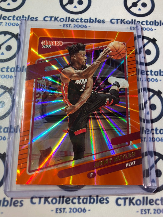 2021-22 NBA Donruss Orange Laser Jimmy Butler #95 Heat