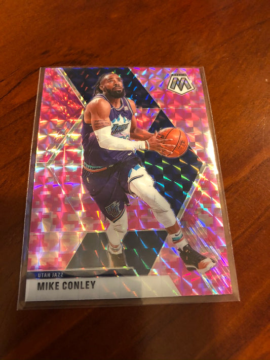 Mike Conley Pink Mosaic Prizm #43 2019-20 NBA Mosaic