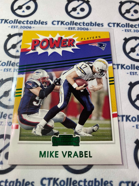2021 NFL Panini Contenders Mike Vrabel Green Power Players #PP-MVR Patriots