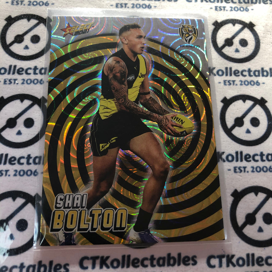 2021 AFL Footy Stars Holographic Foil Shai Bolton HF106