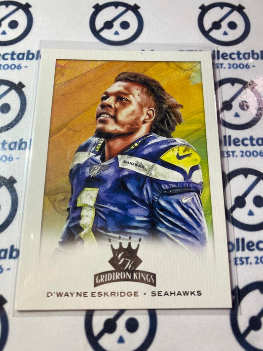 2021 NFL Chronicles Gridiron Kings D'wayne Eskridge  Rookie Card #GK-33 Seahawks