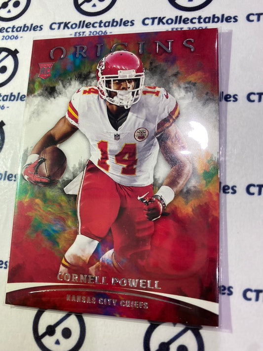 2021 NFL Origins Cornell Powell rookie RC #139 RC Chiefs