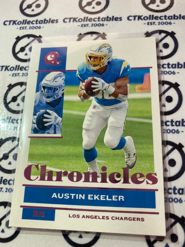 2021 NFL Chronicles Base Austin Ekeler Pink #69 Chargers