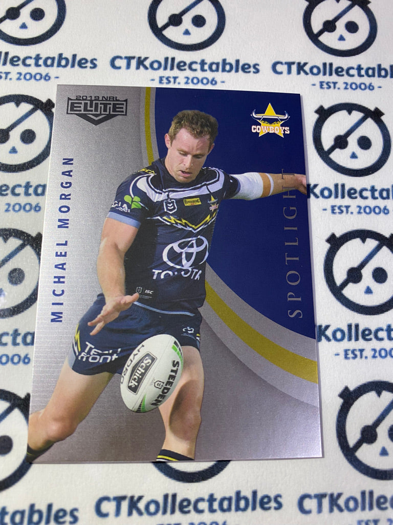 2019 NRL Elite Spotlight Michael Morgan SP10/16 Cowboys