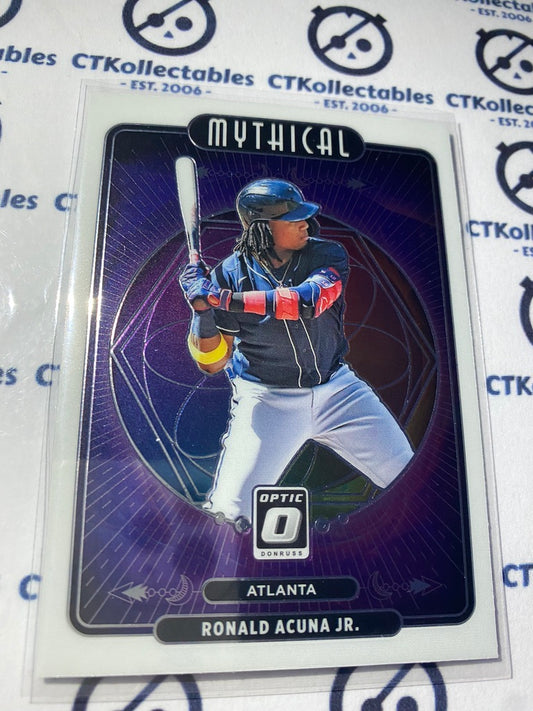 2021 Panini Donruss Optic Baseball Ronald Acuna Jr. Mythical #M21