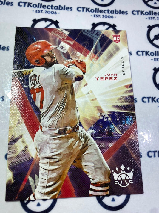 2022 Panini Diamond Kings Baseball Juan Yepez RC Level I St. Louis