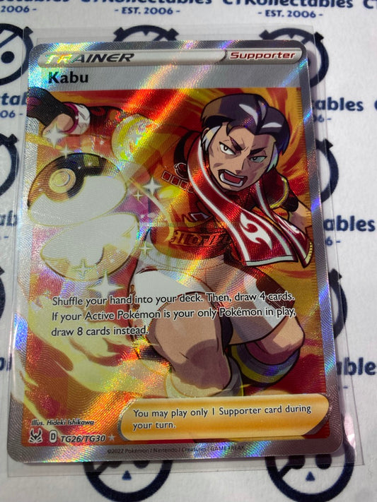 Kabu V Ultra Rare Trainer Gallery #TG26/TG30 2022 Sword & Shield Lost Origin Pokemon Card