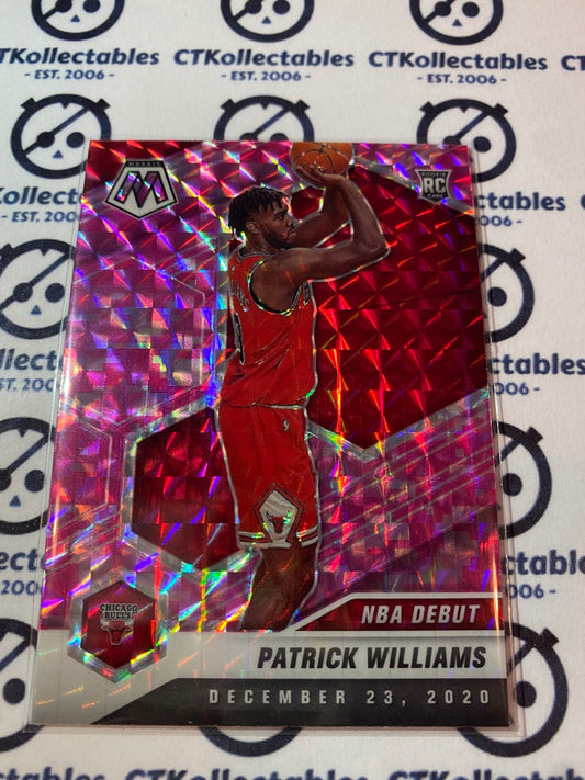 2020-21 NBA Mosaic Pink NBA Debut Patrick Williams #267 Bulls