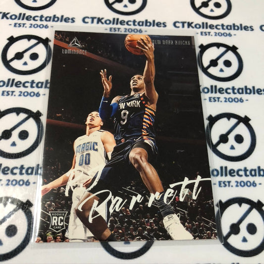 RJ Barrett RC #142 2019-20 NBA Chronicles Luminance