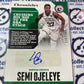 2017-18 NBA Panini Chronicles Semi Ojeleye Rookie Autograph #125/199 Celitcs