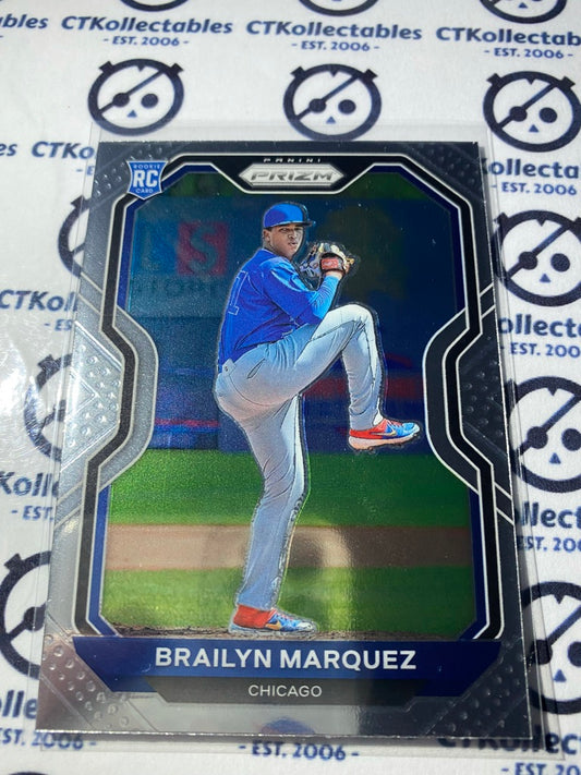 2021 Panini Prizm Baseball Brailyn Marquez Rc Rookie card #12