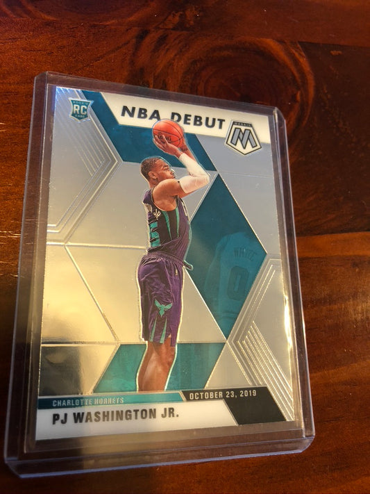 Pj Washington Jr NBA Debut #278 2019-20 NBA Mosaic