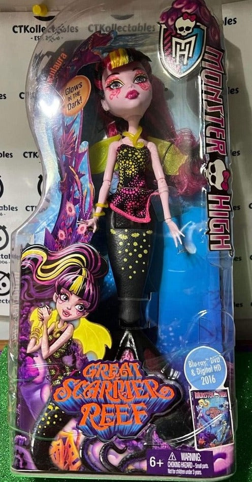 Draculaura -Daughter of Dracula "Great Scarier Reef" Monster high Doll BNIB