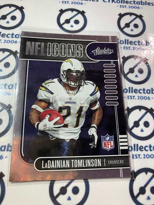 2019 NFL Panini Absolute LaDainian Tomlinson NFL ICONS #15 Chargers