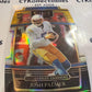 2021 NFL Panini Select Josh Palmer Concourse RC Prizm Black & Gold #66 Chargers