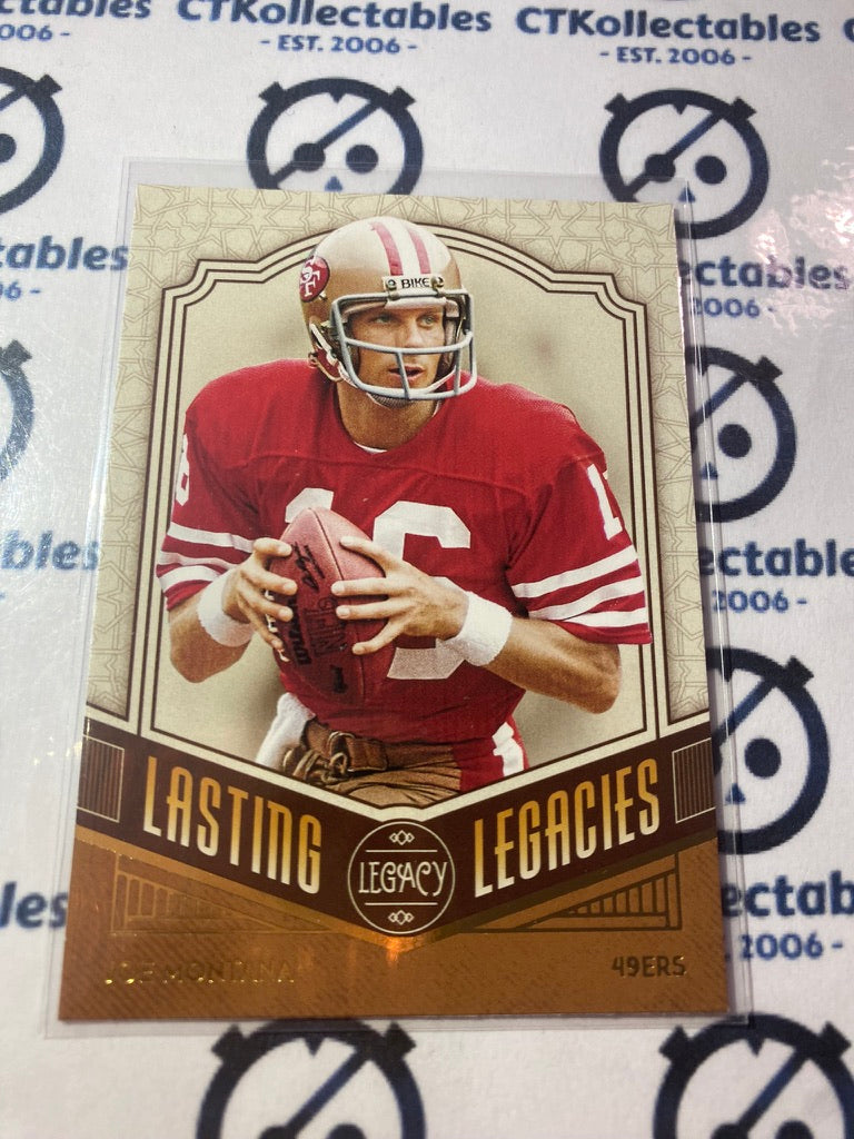 2020 NFL Panini Legacy Joe Montana Lasting Legacies #LL-JM 49ers