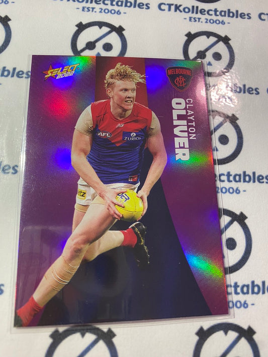 2022 AFL Footy Stars Purple Parallel - Clayton Oliver PP108