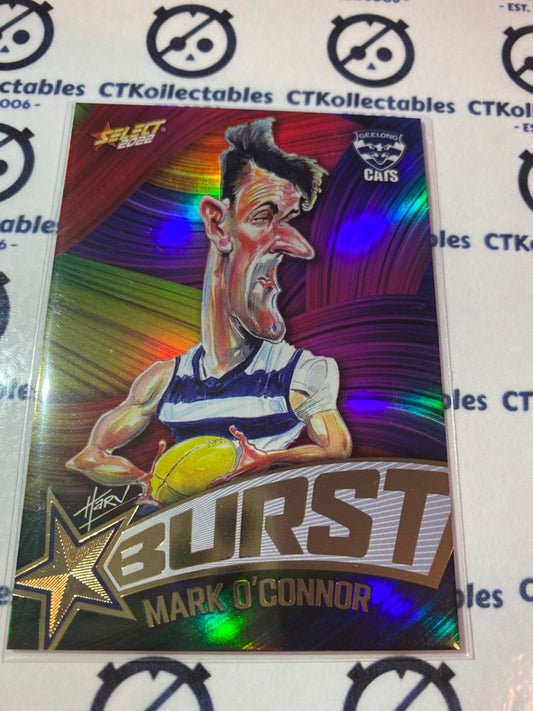 2022 AFL Footy Stars Starburst Paint - Mark O'Connor SBP28