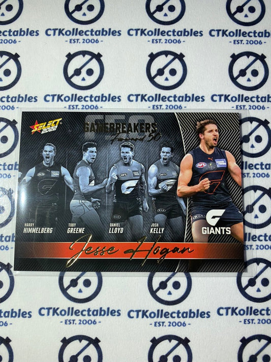 2022 AFL Footy Stars Gamebreakers Forward 50 - Jesse Hogan GB38