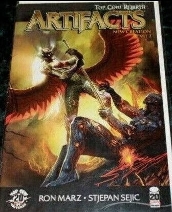 ARTIFACTS # 15 NM / VF TOP COW / IMAGE COMIC BOOK WRAP AROUND COVER