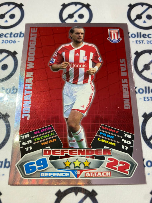 Topps SLAM ATTAX 2011/12- Jonathan Woodgate Star Signing #238