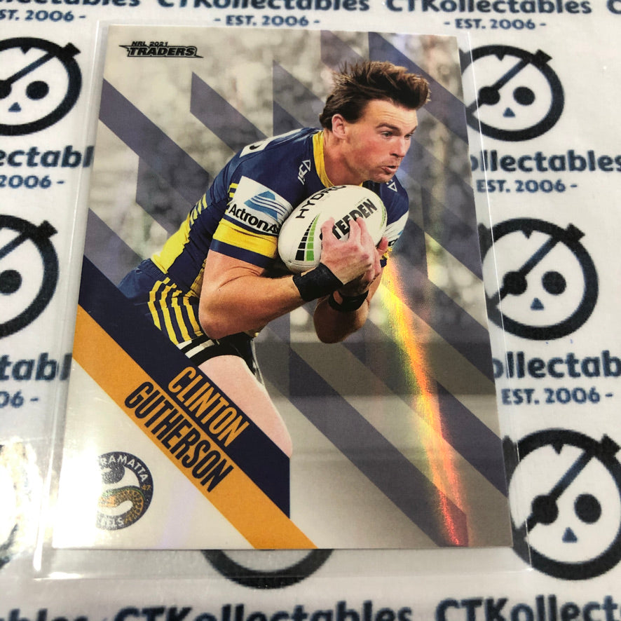 2021 NRL Traders Pearl Special Parallel PS095 Clinton Gutherson