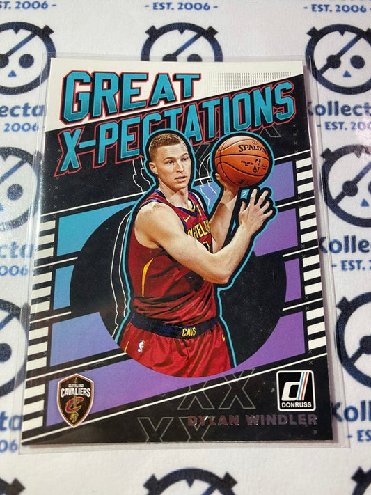 2019-20 NBA Panini Donruss Great X-Pectations Dylan Windler RC #14 Cavaliers