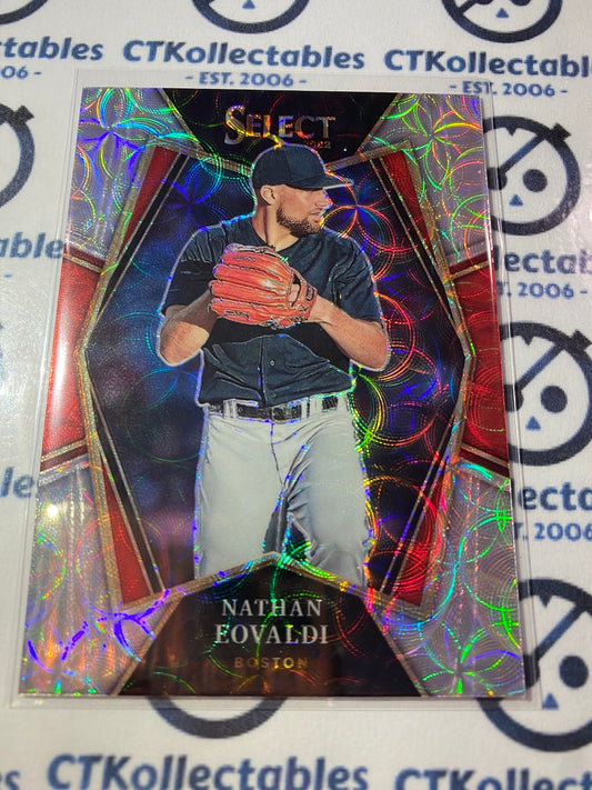 2022 Panini Select Baseball Nathan Eovaldi Premier Level Scope Prizm #186 Boston