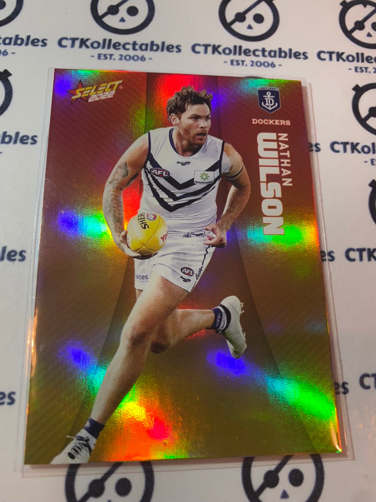 2022 AFL Footy Stars Sunset Parallel - Nathan Wilson PS61