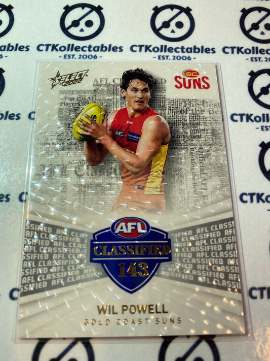 2022 AFL Footy Stars Classified #AC143 Wil Powell #250/270