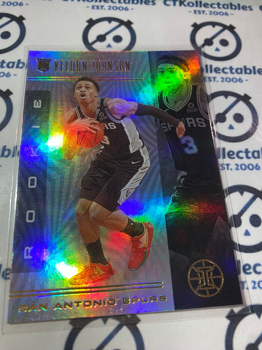 2019-20 Panini NBA Illusions Keldon Johnson Rookie RC #180 Nets