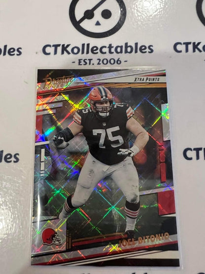 2022 NFL Panini Prestige Joel Bitonio Diamond Parallel Xtra Points #72 Browns