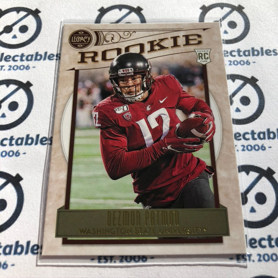 Dezmon Patmon "ROOKIE" RC #196 2020 NFL Legacy