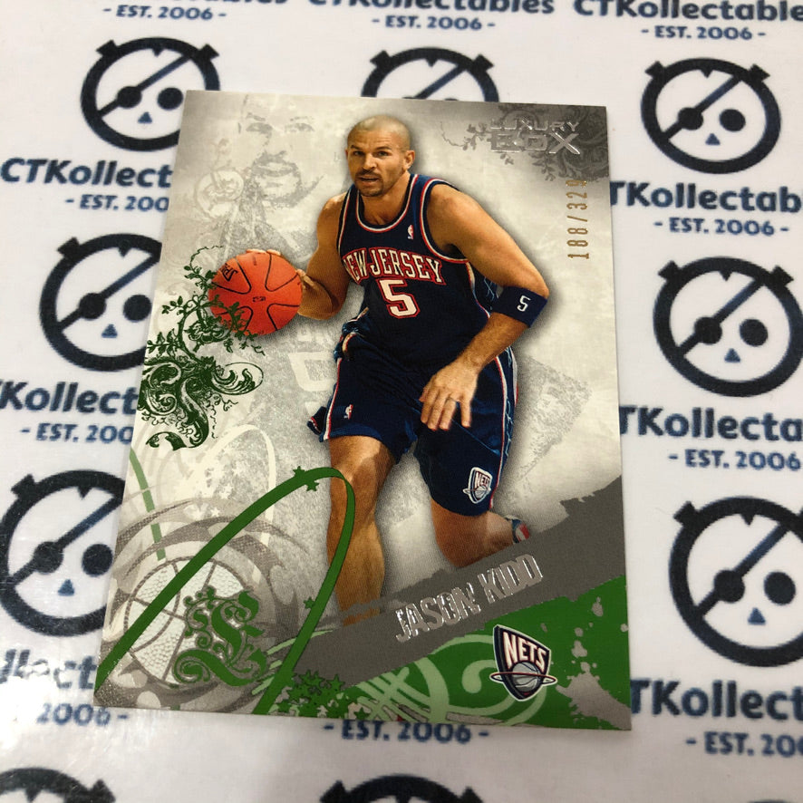 2006-07 Topps Luxury Box Green Jason Kidd #188/329 Nets