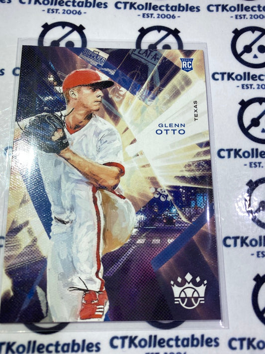 2022 Panini Diamond Kings Baseball Glenn Otto RC Level I Texas