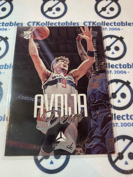 2020-21 NBA Panini Chronicles Luminance Deni Avdija RC #145 Wizards