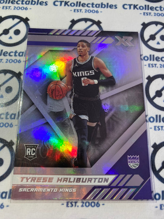 Tyrese Haliburton 2020-21 Panini Select Jersey Swatch #DS-HAL Sacramento  Kings