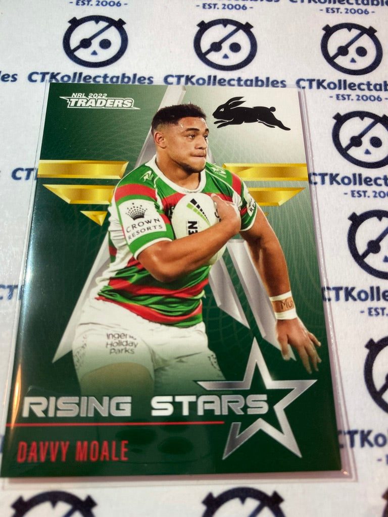 2022 TLA NRL Traders Rising Stars Davvy Moale RS35/48