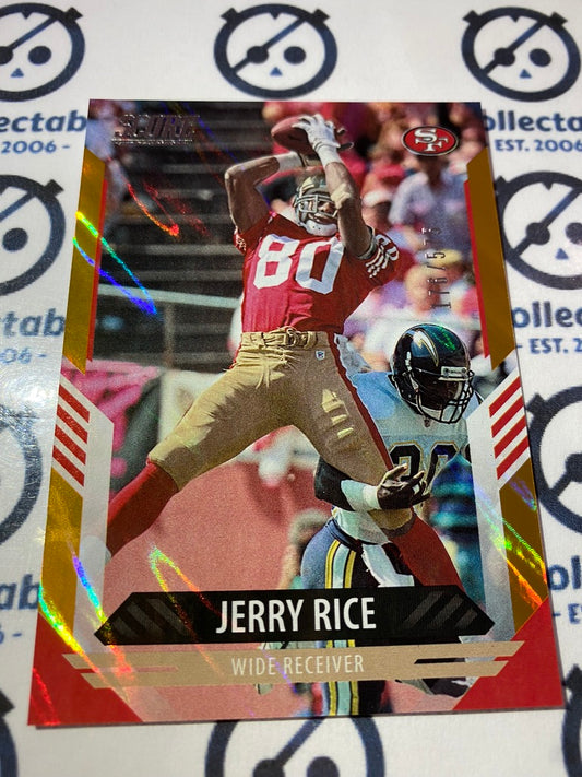 2021 NFL Panini Score Jerry Rice Gold #176/575 #276 49ers