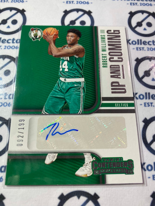 2018-19 NBA Panini Contenders RC Robert Williams Up & Coming Auto #UC-RWL Celitcs