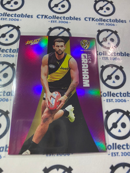 2022 AFL Footy Stars Purple Parallel - Jack Graham PP135