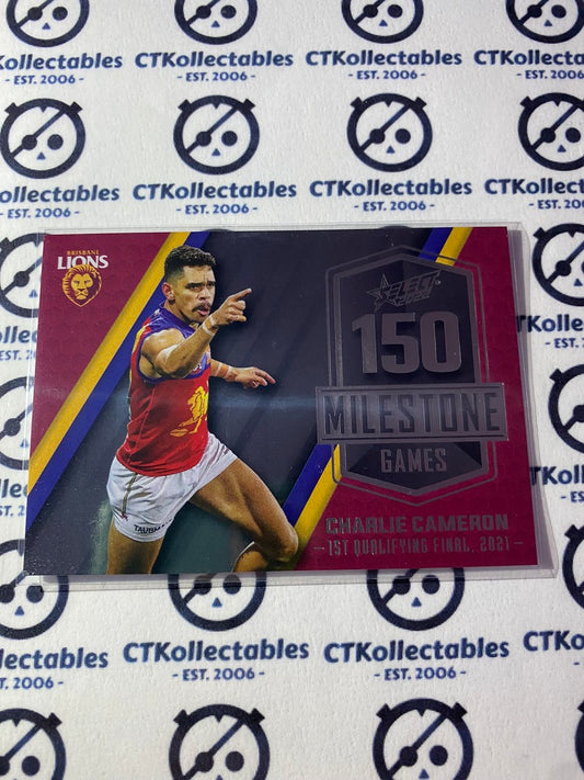 2022 AFL Footy Stars Milestone 150 games - Charlie Cameron MG8