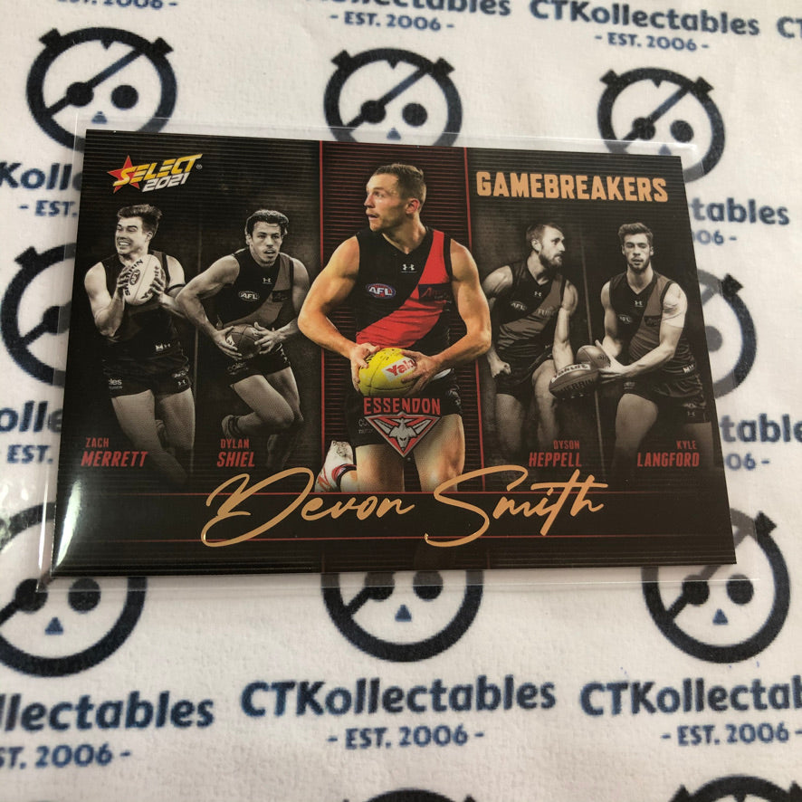 2021 AFL Footy Stars Gamebreakers Devin Smith GB25 Bombers
