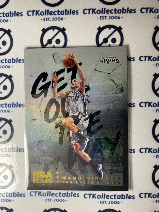 2018-19 PANINI HOOPS Manu Ginobili Holo Get Out The Way GOW-15
