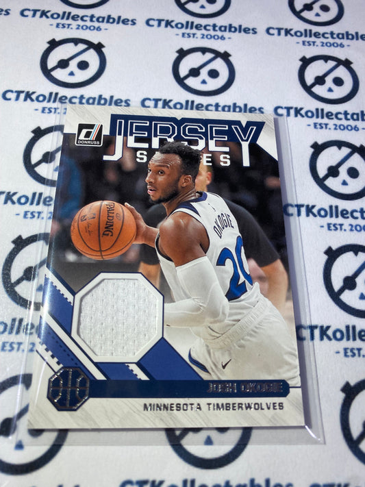 2020-21 NBA Donruss Jersey Series Josh Okogie #JS-JOK Timberwolves