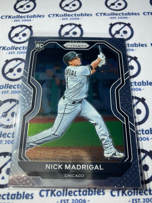 2021 Panini Prizm Baseball Nick Madrigal Rc Rookie card #106