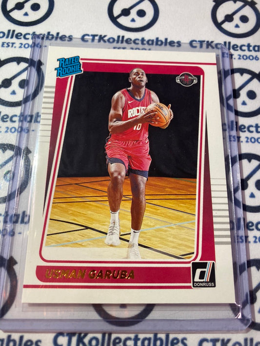 2021-22 NBA Donruss Usman Garuba Rated Rookie #238 Rockets