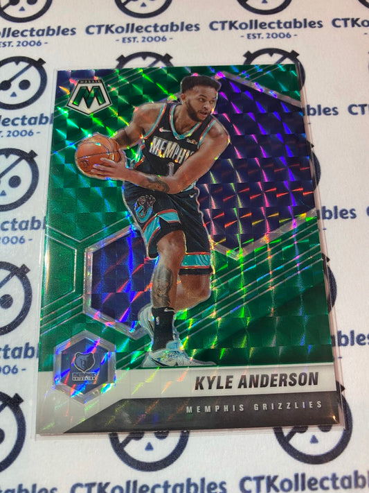 2020-21 NBA Mosaic Kyle Anderson Green Prizm #117 Memphis